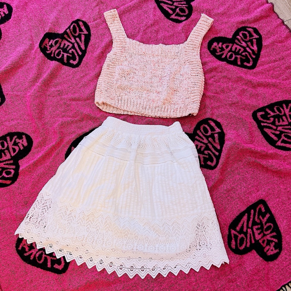 ZARA summer knit tank top